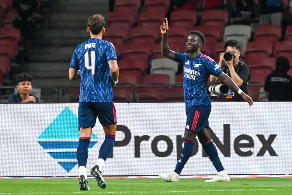 Arsenal vs AC Milan Pre-Season 2025: Bukayo Saka Scores in 1-0 Victory