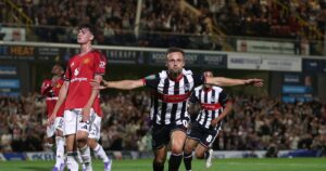 Manchester United stunned by fourth-tier Grimsby Town in historic Carabao Cup upset