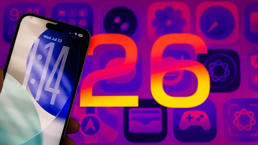 Apple iOS 26 update with Liquid Glass design, 26 new features including Live Translation, Games app, improved performance, and enhanced iPhone experience